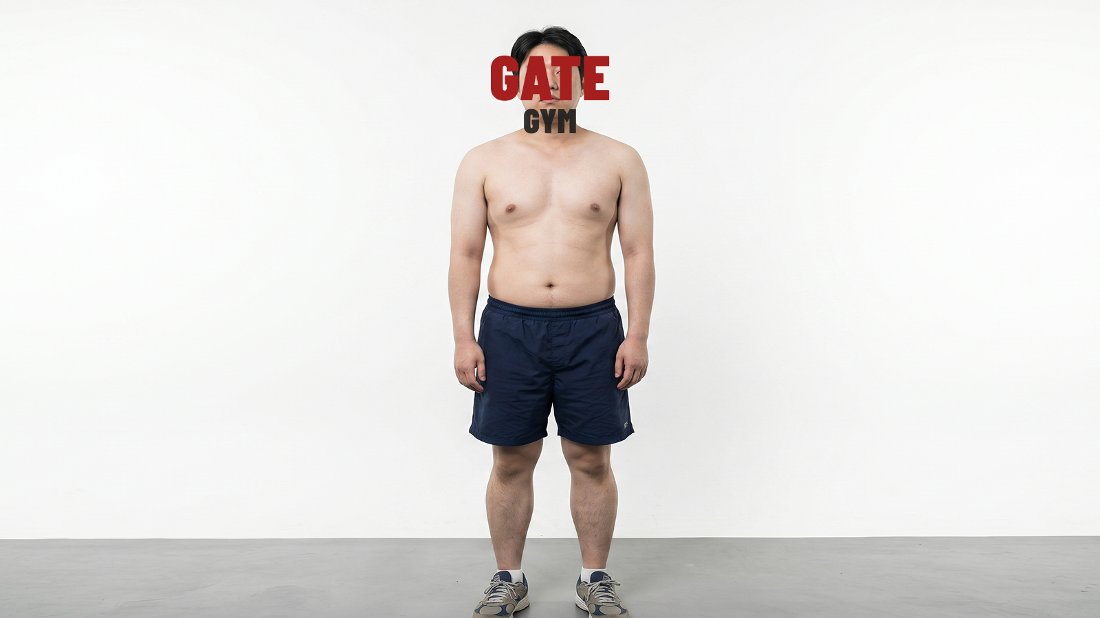 회원 운동 시작 전 체형